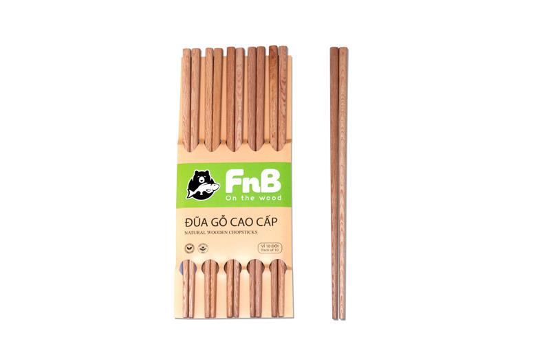 ĐŨA GỖ SONG MÃ FnB CAO CẤP 10 ĐÔI